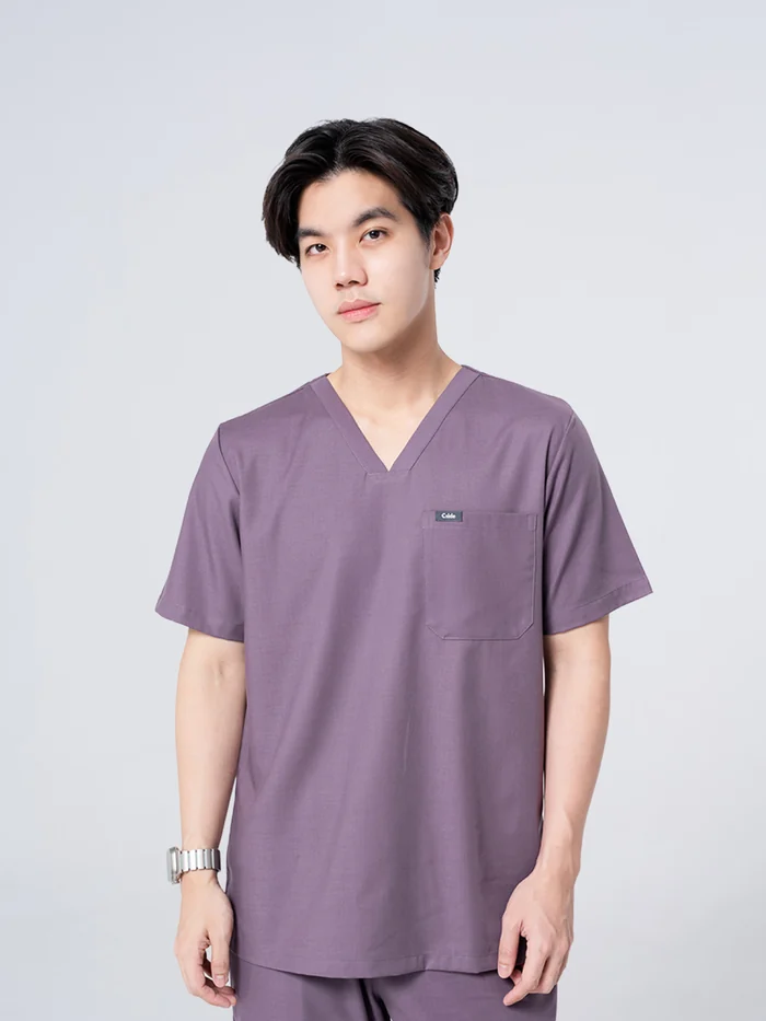 ชุดสครับ Cside Classic สี French Purple (ผู้ชาย)