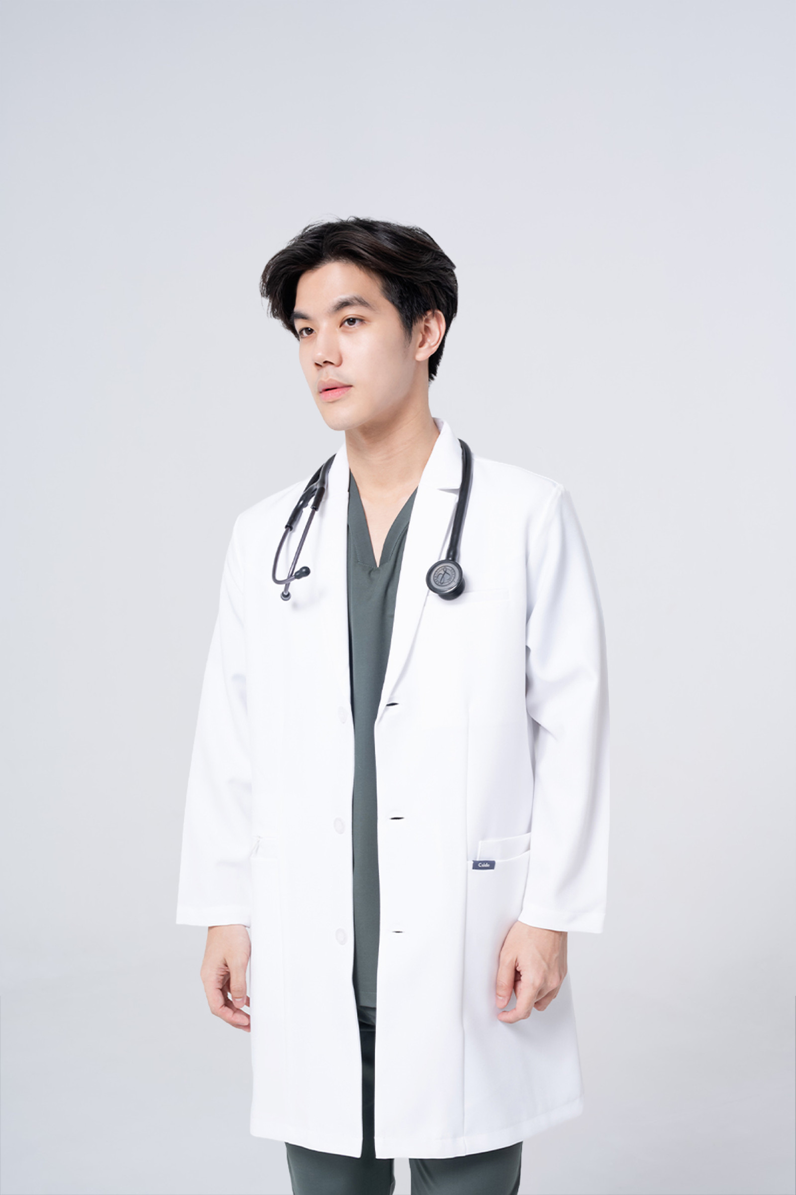 ชุดสครับ Cside Long Medical Gown (ผู้ชาย)