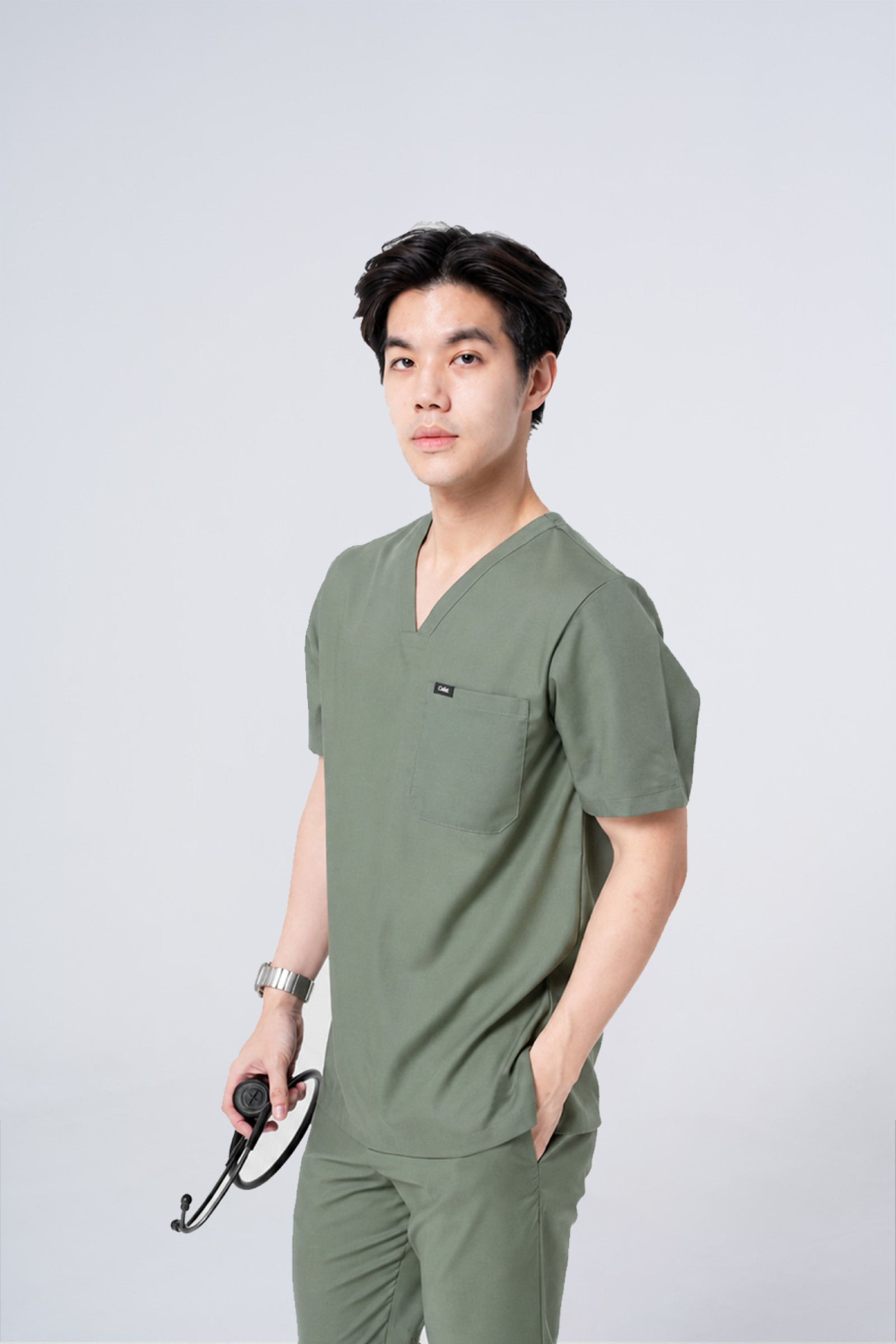ชุดสครับ Cside Classic Snoopy - Alpine Green (ผู้ชาย)