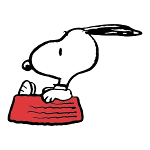 Snoopy Beach Blue