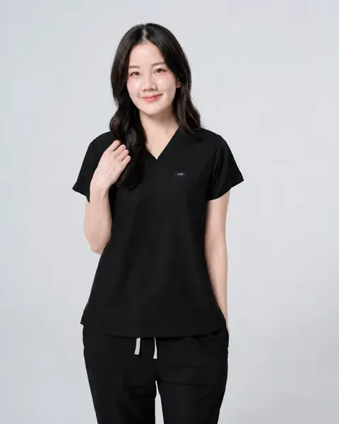 ชุดสครับ Cside Classic สี Black Soul (ผู้หญิง)
