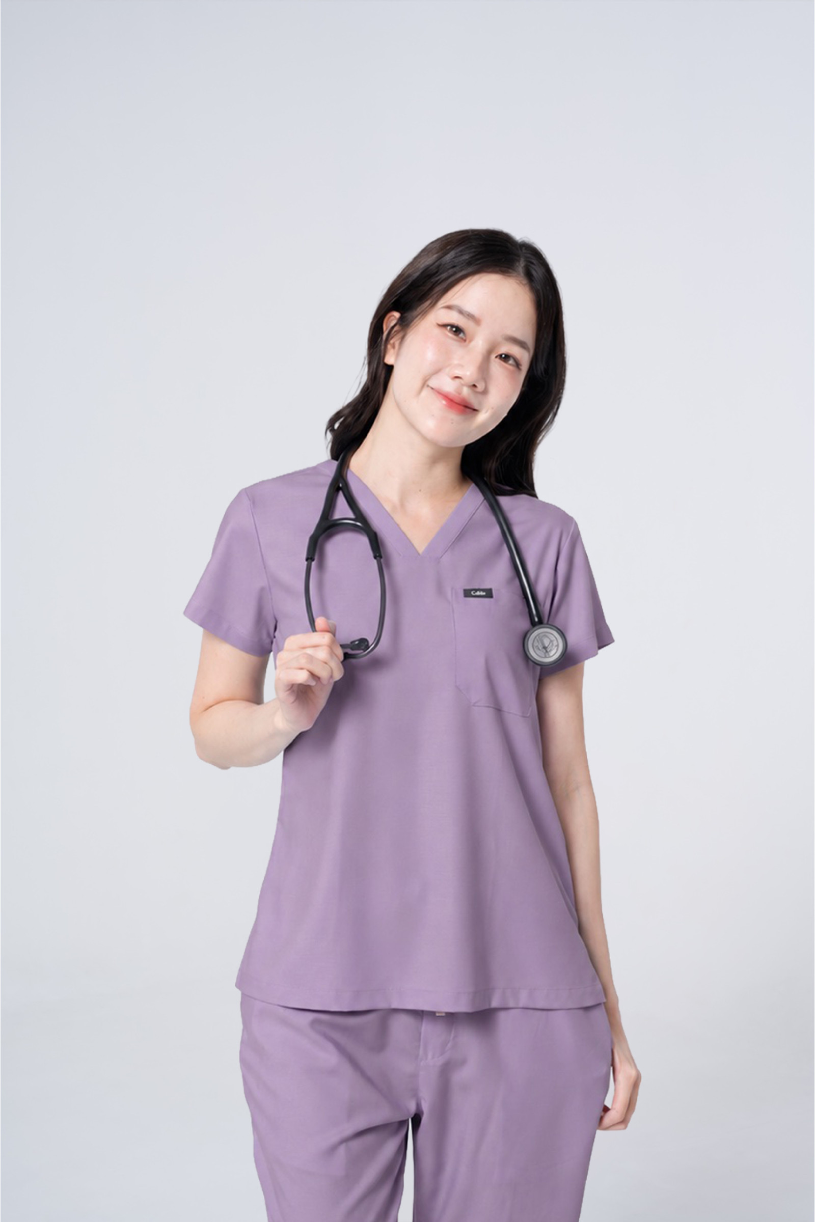 ชุดสครับ Cside New Classic - French Purple (ผู้หญิง)
