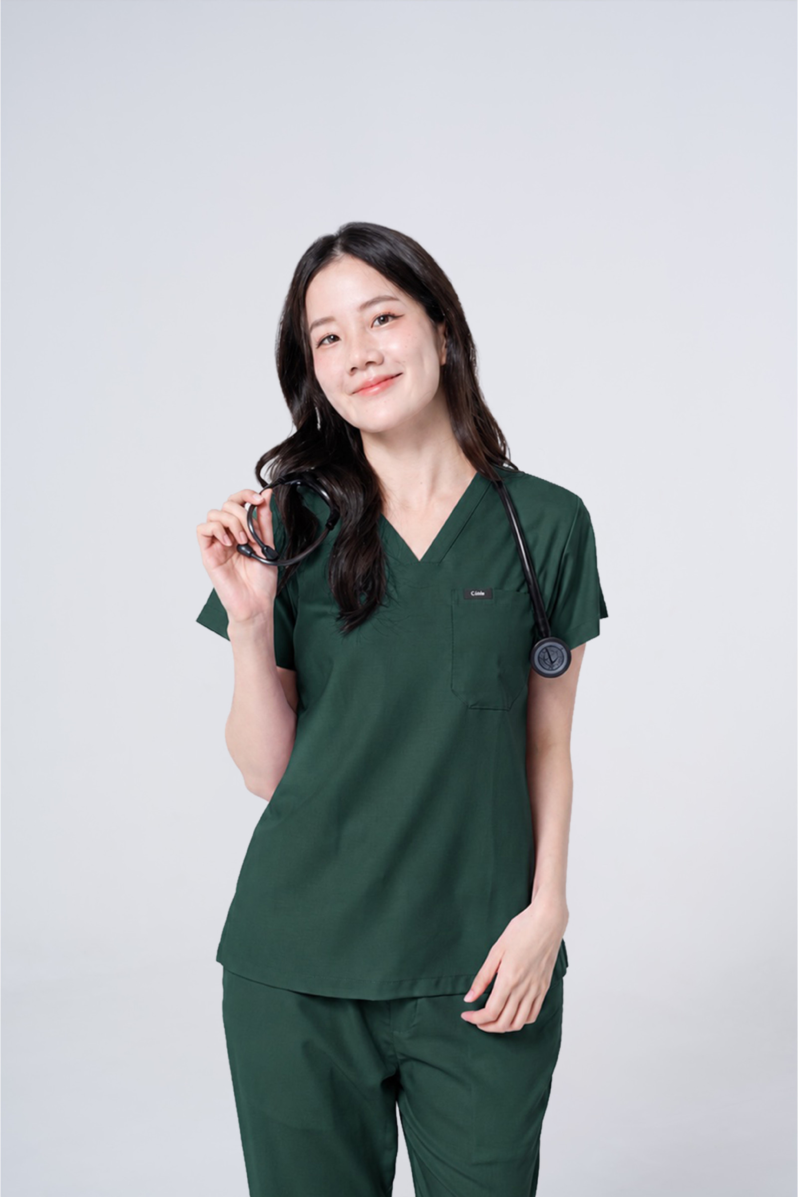 ชุดสครับ Cside New Classic - Monstera Green (ผู้หญิง)