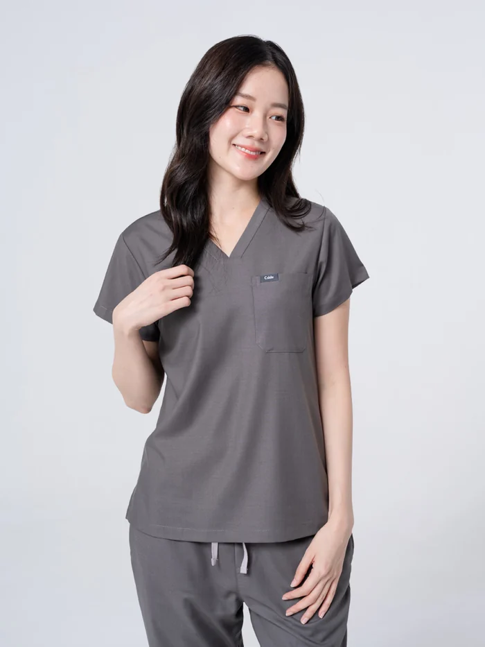 ชุดสครับ Cside Classic สี Steel Grey (ผู้หญิง)