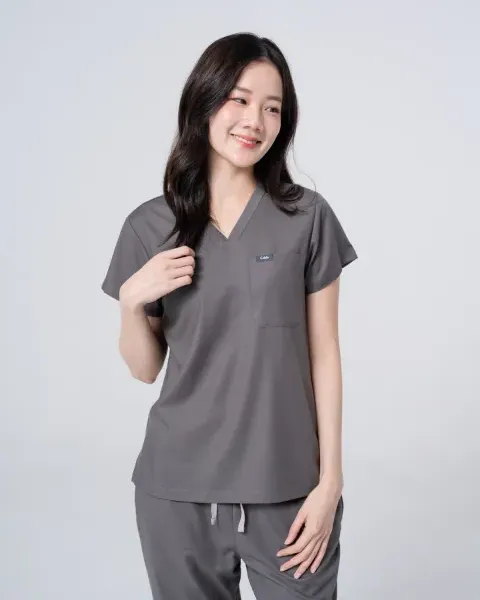 ชุดสครับ Cside Classic สี Steel Grey (ผู้หญิง)