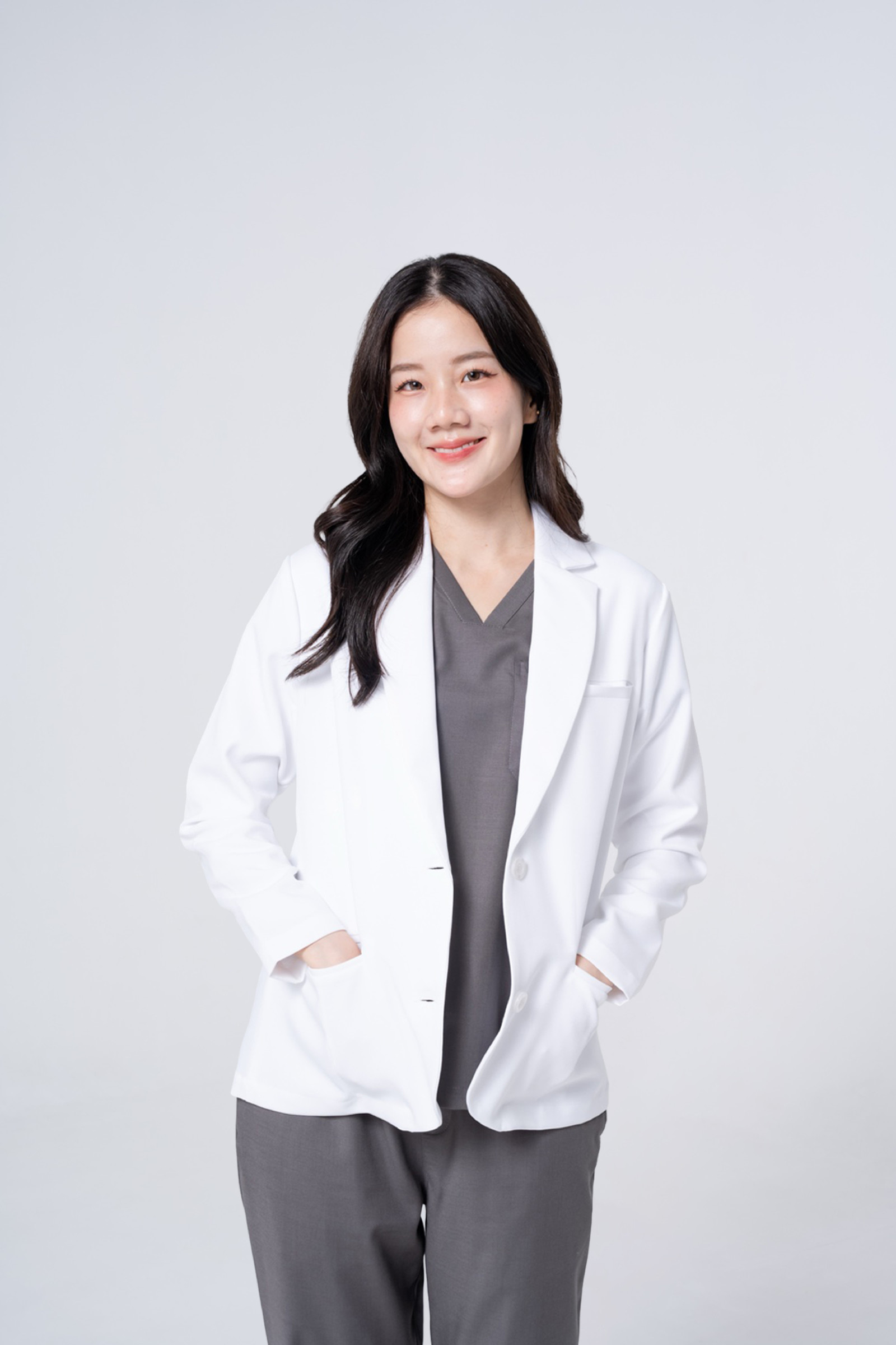 ชุดสครับ Cside Short Medical Gown (ผู้หญิง)
