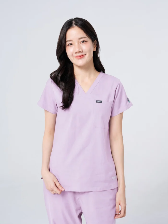 ชุดสครับ Cside Snoopy Classic สี Dreamy Purple (ผู้หญิง)
