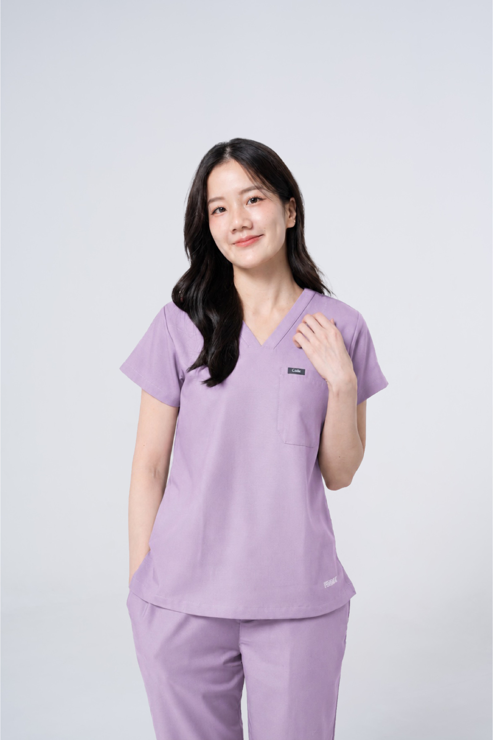 ชุดสครับ Cside Classic Snoopy - Iris Mist (ผู้หญิง)