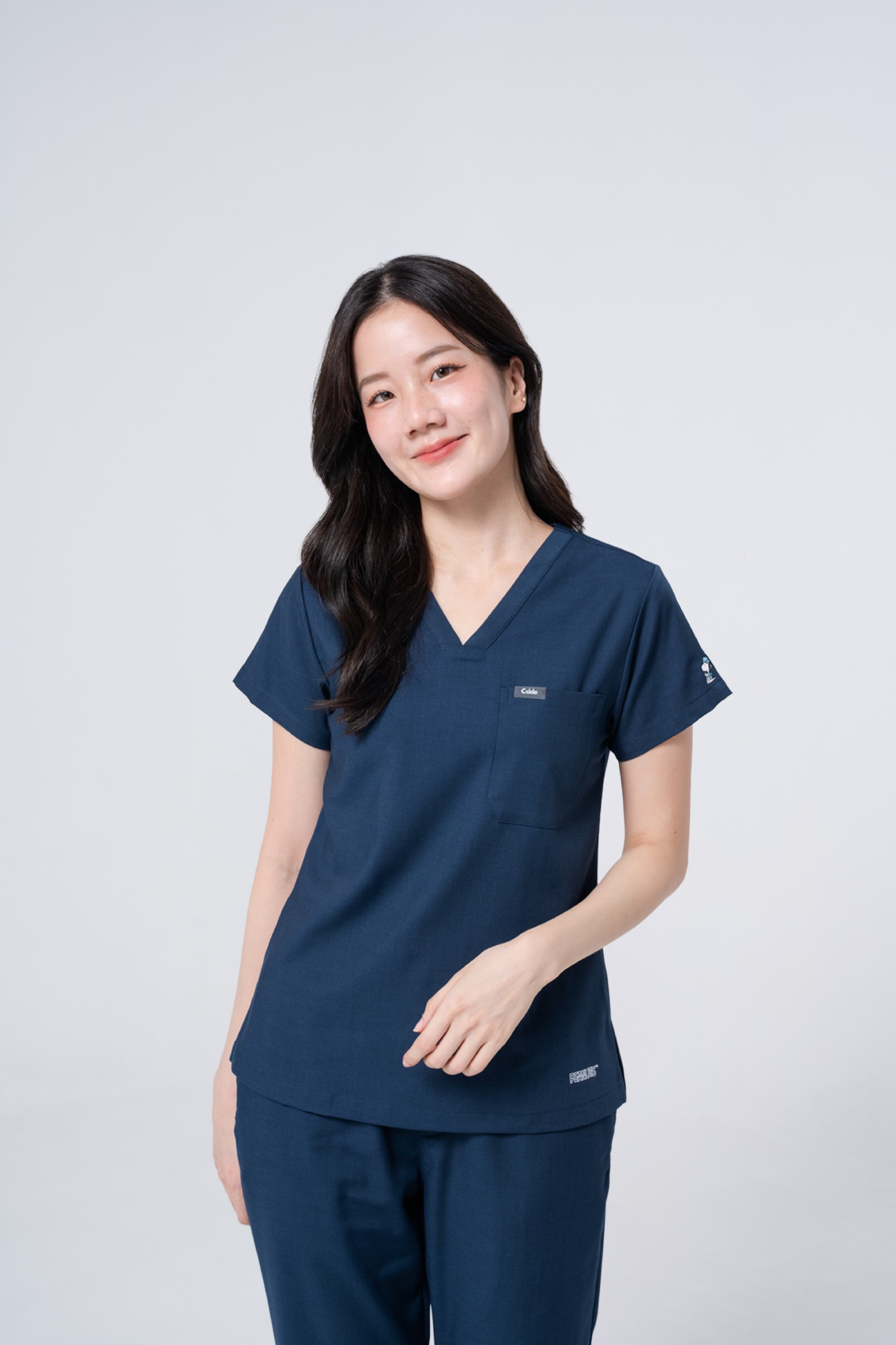 ชุดสครับ Cside Classic Snoopy - Pageant Blue (ผู้หญิง)