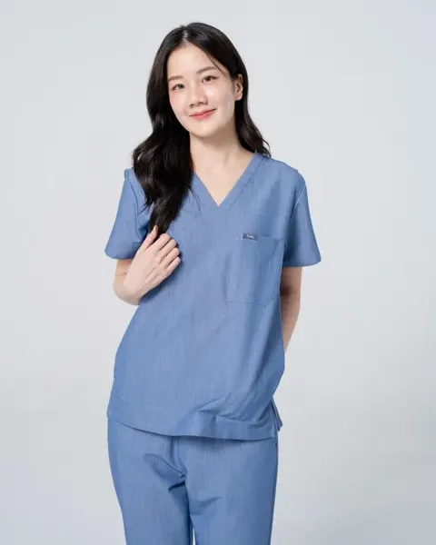 ชุดสครับ Cside Sustainable สี Denim (ผู้หญิง)